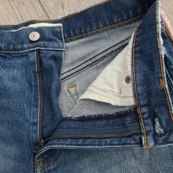 Abercrombie & Fitch The Mom Short High Rise Denim Shorts Women’s Size 27/4 - Picture 7 of 9